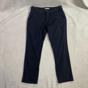 5.11 Tactical Edge Chino Pants Men's 35x32 Navy Blue Slim Fit Casual Stretch